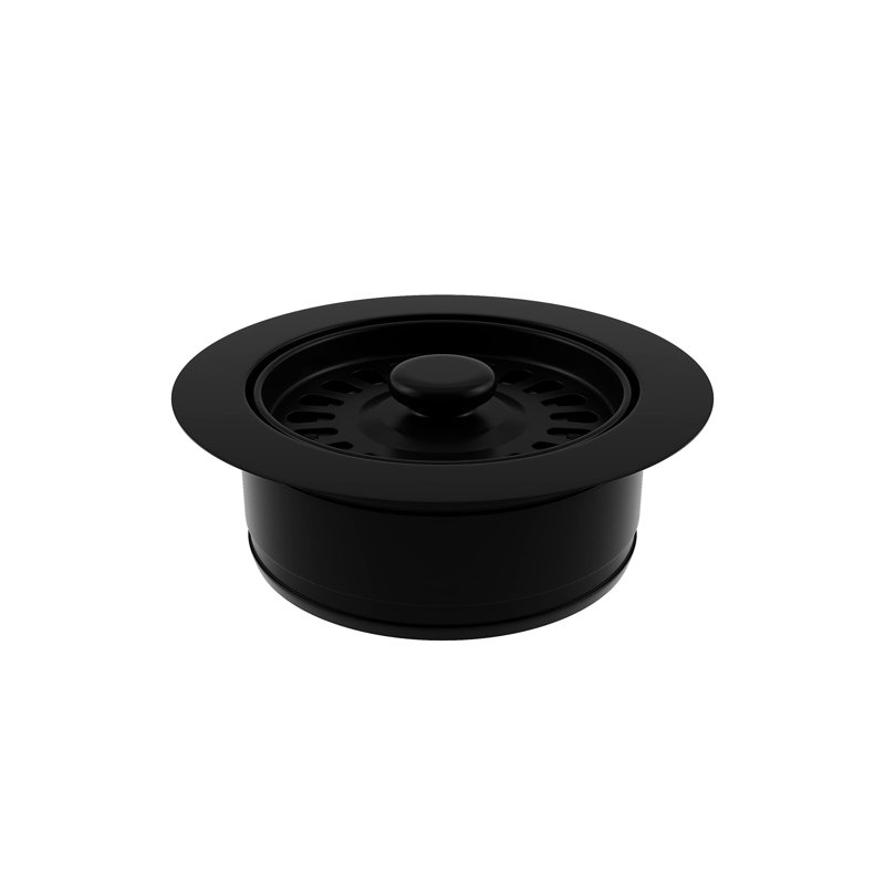 Lexicon Disposal Flange for Quartz Kitchen Sink with Decorative Matte Finish Fits 3.5 Inch Drain Hole