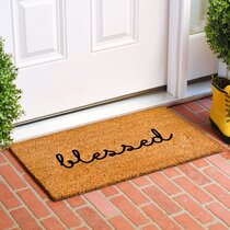 God Bless This Home Coir Mat - Home Decor - 1 Piece