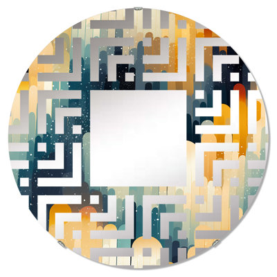 Miroir mural rond
