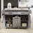 Kitchen Island With Trash Can Storage Cabinet, Kitchen Cart With Drop Leaf, Spice Rack, Towel Rack And Drawer, Rolling Kitchen Island On Wheels With Adjustable Shelf-83626245