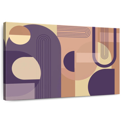 Avery - Arches abstraites - mauve