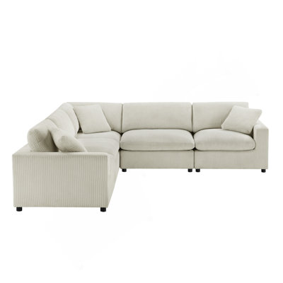 Chelsea Modular 5-Piece Sectional - Beige