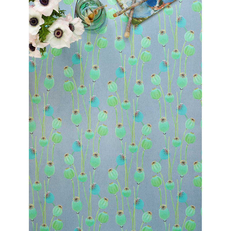 Floral Wallpaper Roll by Jessica Hollander