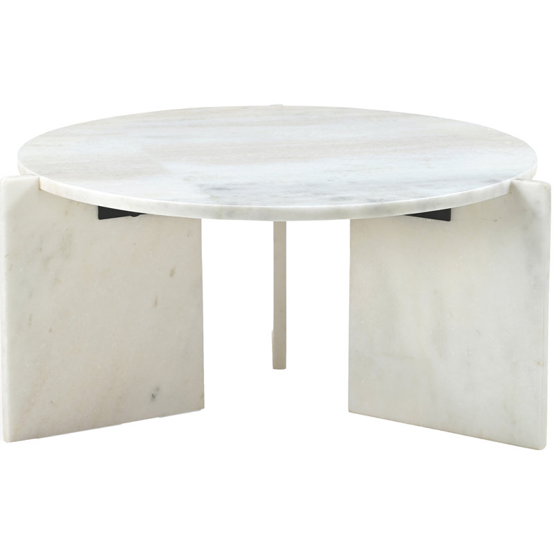 Table basse Vernazza, Blanc