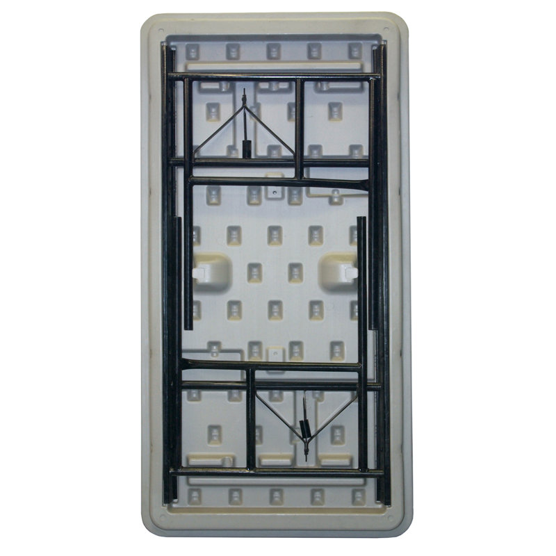 Table pliante en plastique Commercialite, L 5"