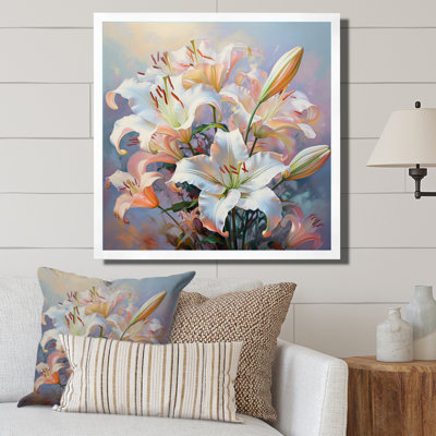 " White Lilies Romantic Impression "