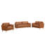 Fauteuil club touffeté à accoudoirs carrés 39,8 po Garren