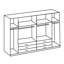 Loftis 6 Door Manufactured Wood Wardrobe