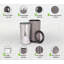Poubelle 32 gallons en acier inoxydable-81254264