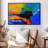 Rainbow Blast Abstract Canvas Print-100690085