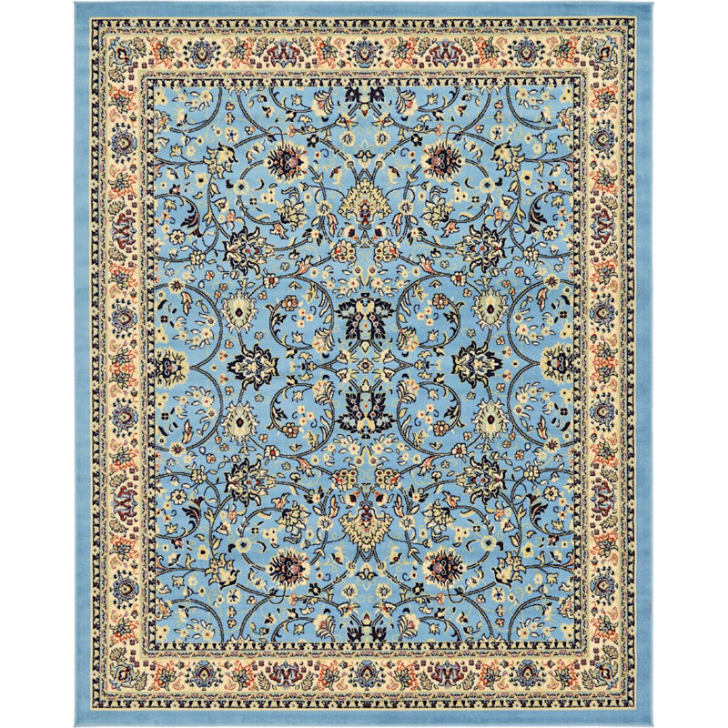 Zayandeh Oriental Indoor Rug, Rectangle 5' x 8'