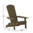 Balasi Poly Resin Folding Adirondack Chair-Indoor/Outdoor Patio Chair-1939556622