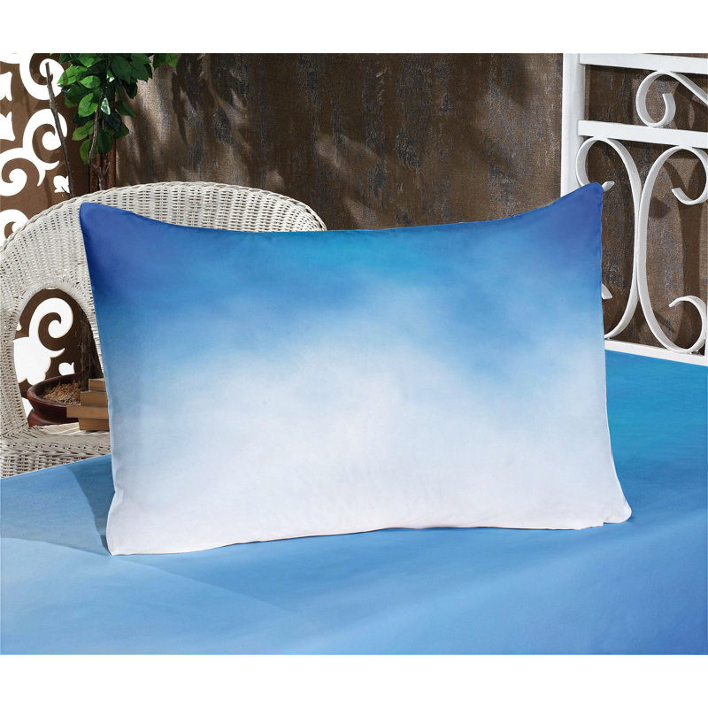 Ensemble de draps et taies décoratives bleues Ambesonne, Ensemble de draps pour lit simple + 1 drap-housse 