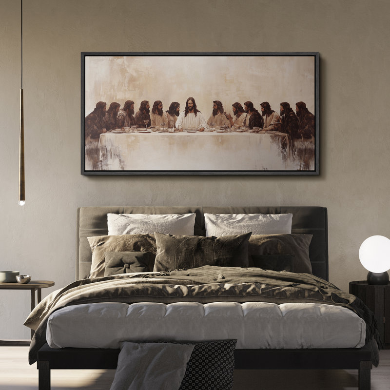 The Last Supper, Noir, H 30 po x l 60 po