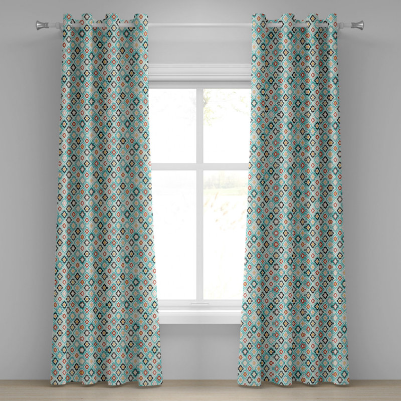 Sateen Blackout Curtain Pair, 50" W x 96" L
