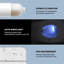 Toilette pour bidet au sol allongée Pdpbath 1,28 gallons GPF (siège inclus)