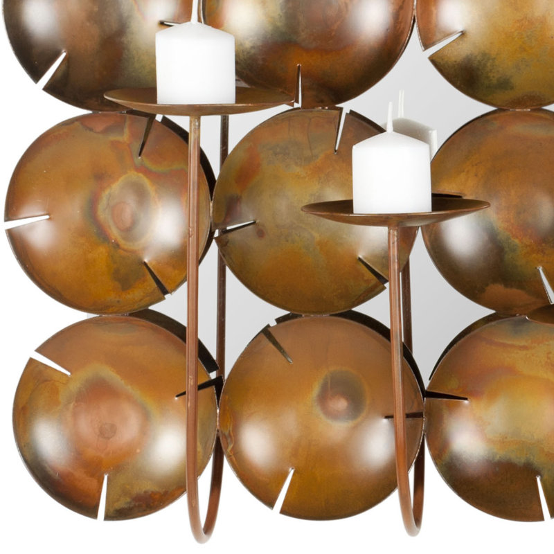 Applique murale coupe ronde 4 piliers
