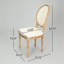 Chaise d'appoint en velours French Country-1956162096-1956162097