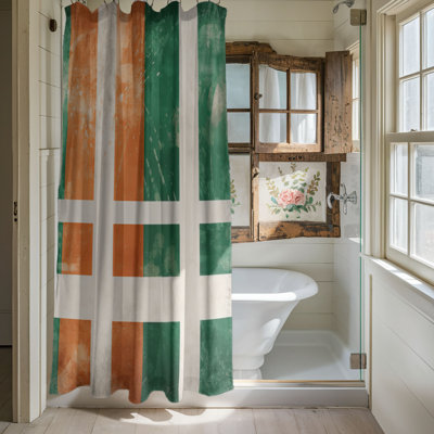 Rideau de douche Emerald Isle Hues - Premium