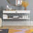 Allegonda Console Table with 1 Drawer and Glass Frame-1740289416