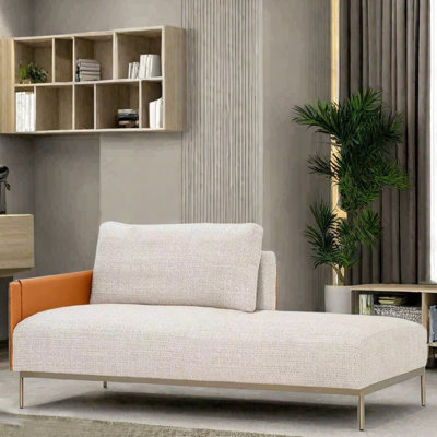 Comfortable recliner with solid wood frame
