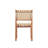 Patio 5-Piece Acacia Wood Dining Set With Slatted Table & Woven Straps-124608899-124608900