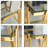 Modern Stainless Steel Coffee Table-705308415