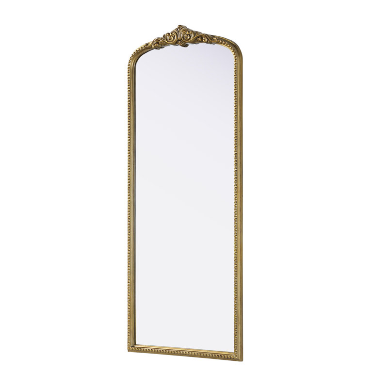 Miroir Monikah, 60 po x 24 po, Laiton antique