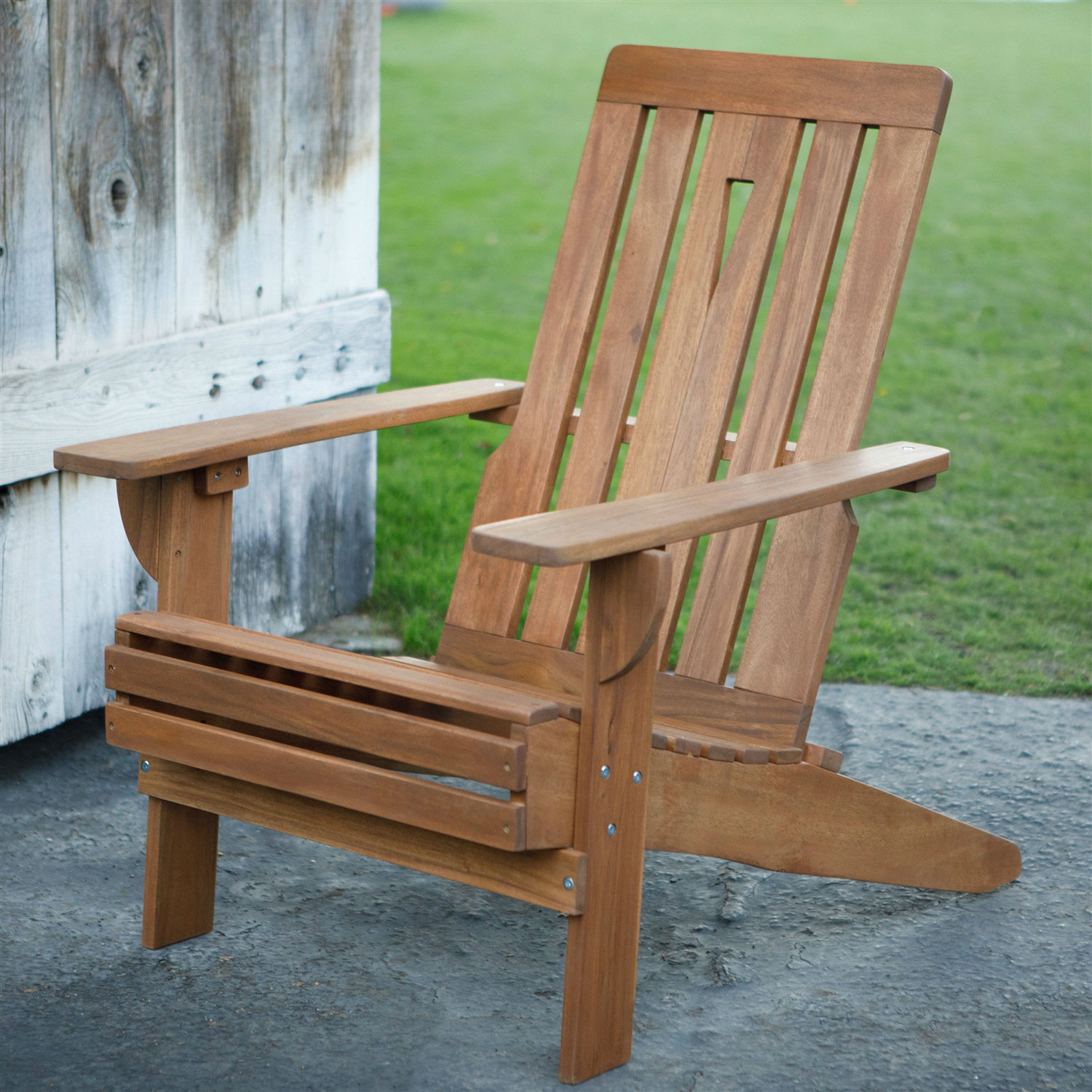 Square back adirondack discount chairs