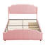 Bomford Upholstered Velvet Drawers Bed-1221958400-1221958415
