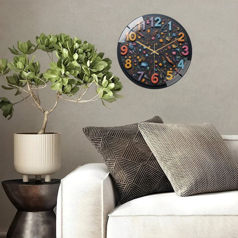 Horloge murale 12 po