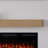 Modern Ember Alfama Fireplace 72 Wood Mantel Shelf with Fluted Reed Details -105011075-105011072