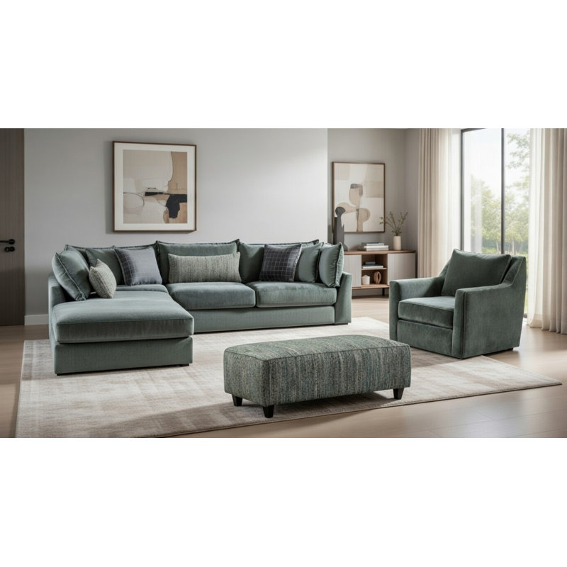 Ensemble de salon modulaire Luxe Pine