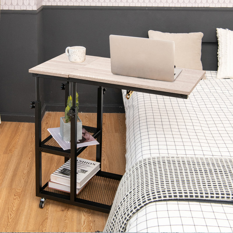 Cramerton C Table End Table, Natural Wood