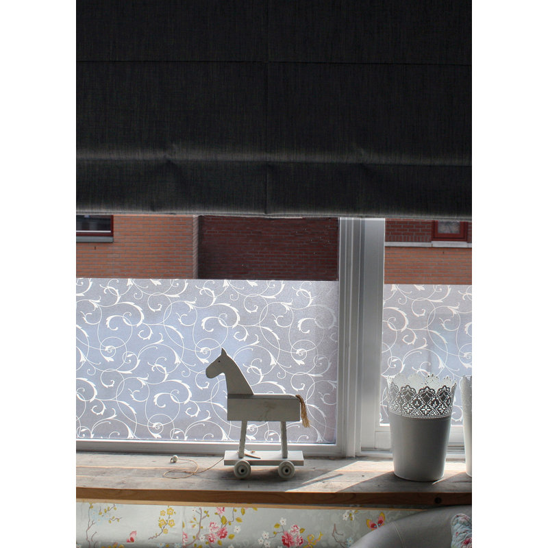 Plants & Flowers Window Decal, 26.57" H x 59" W