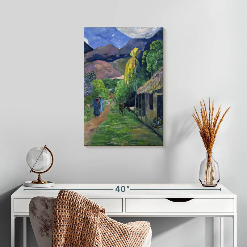 Alvord Street à Tahiti, H 24 po x l 16 po