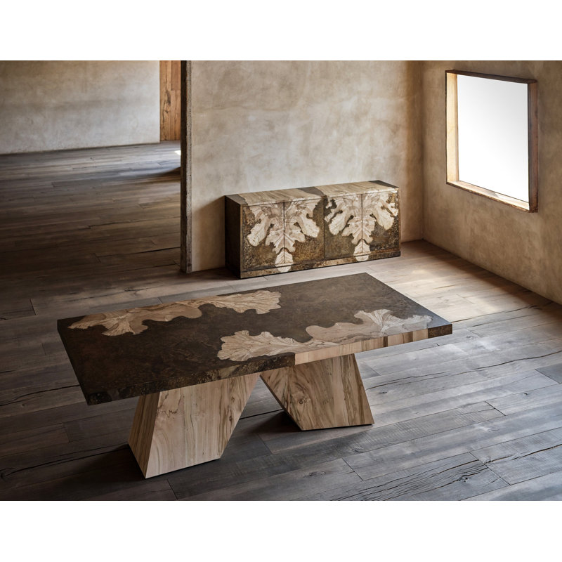 Aurum Dining Table, Raw Milpa