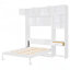 Lit escamotable double pleine grandeur avec bureau-402090721