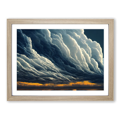 Stormy Sky Vol.1 - Framed Print