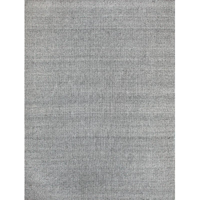 Tapis rectangulaire noir naturel Paani