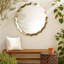 Miroir d'appoint mural rond