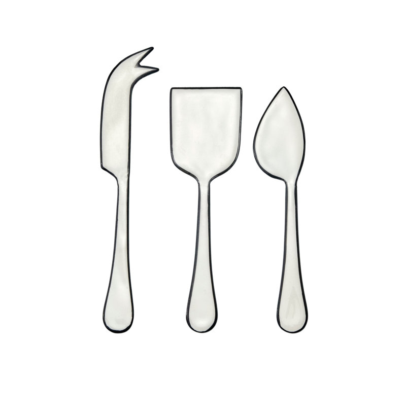 Ensemble de fromages Harlow, blanc