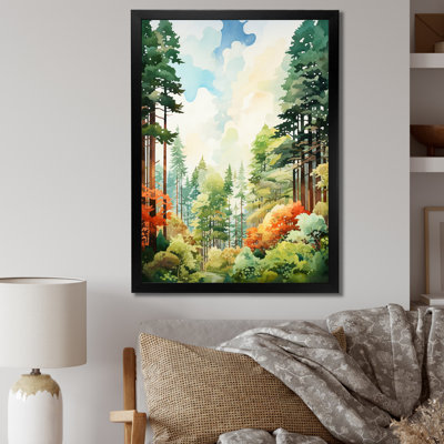 «Redwood Shimmering Tree Heights II», impressions sur toile