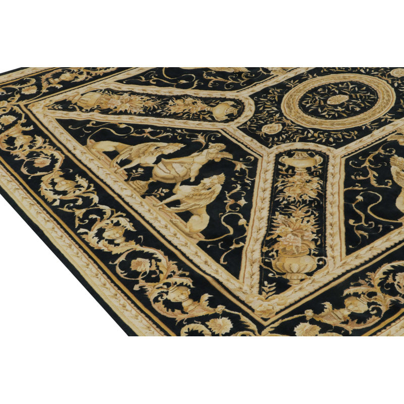 One-of-a-Kind Rectangle 7'9" X 10'4" Hand Knotted Area Rug