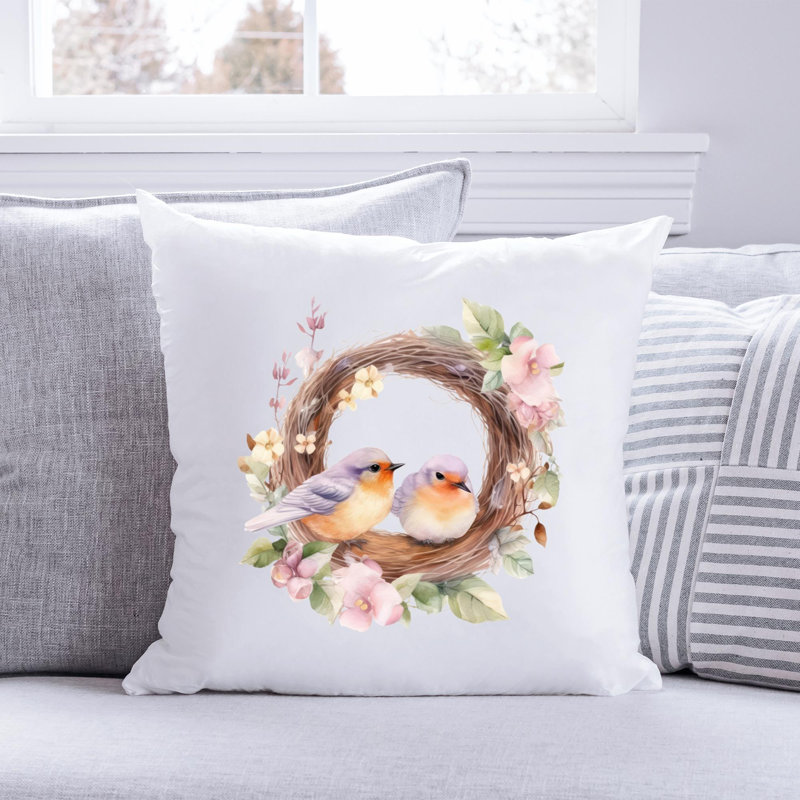 Nautical Sea Life_77 - Coussin décoratif inclus, H 18 po x l 18 po