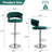Christal Swivel Upholstered Adjustable Height Counter Stool-2109566880-2099052511