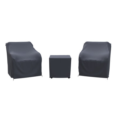 Layinsun Swivel Gliders Patio Seating Set Outdoor Furniture Covers