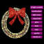 vidaXL Wreath with 80 LEDs PET-1548798083-1548798086
