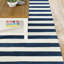 Abington Striped Wool Hand Tufted Area Rug-17276987