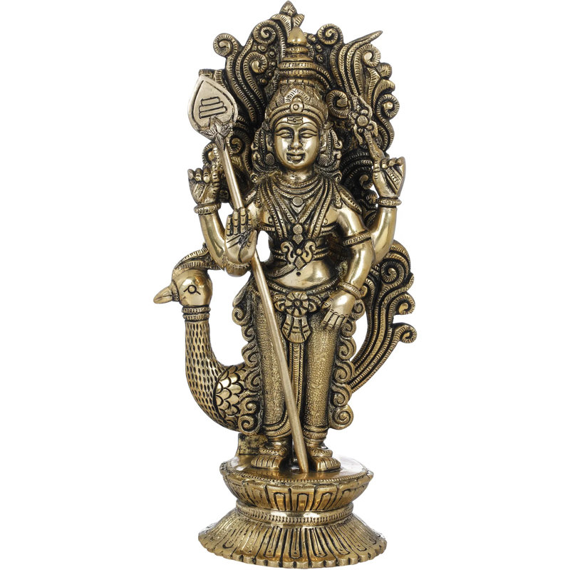 Figurine le fils de Shiva, Or